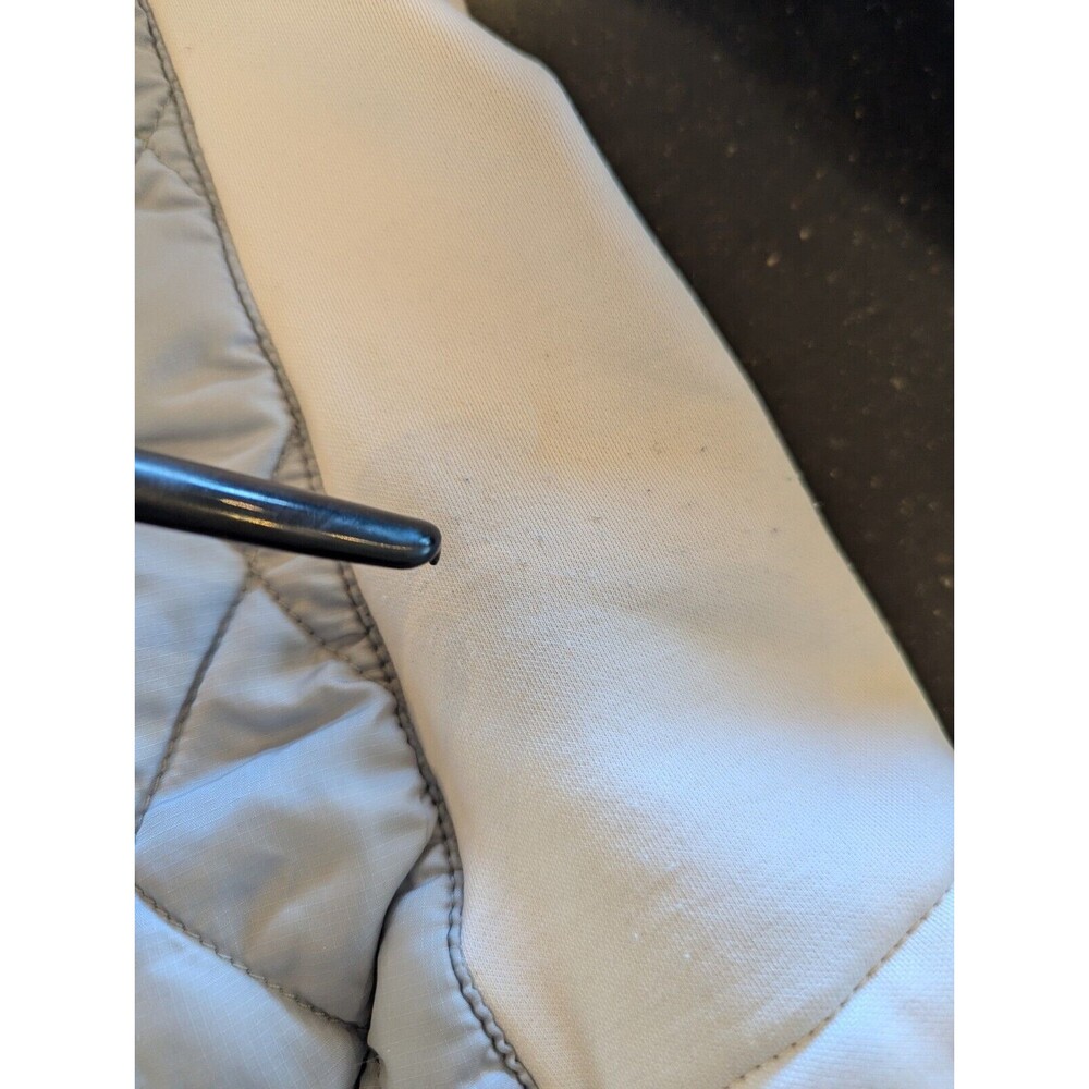 Marmot Quilted Insulated Winter Jacket Ski Snow Gray White Puffer Women's Small - Picture 12 of 12